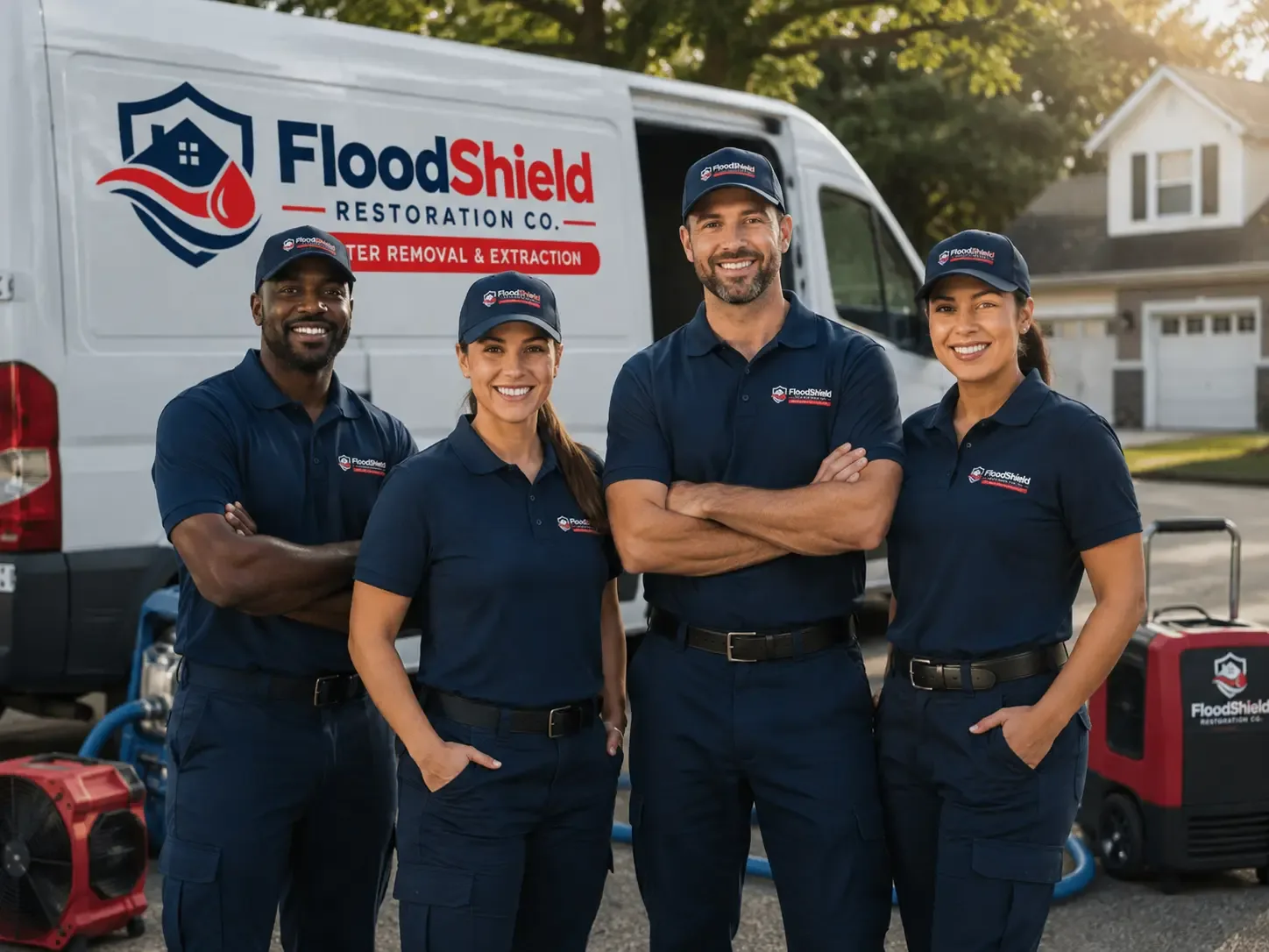 Flood Damage Restoration company in Hayes Center, NE